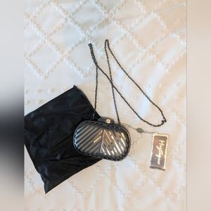 Miztique Mirror Rounded Box Evening Bag